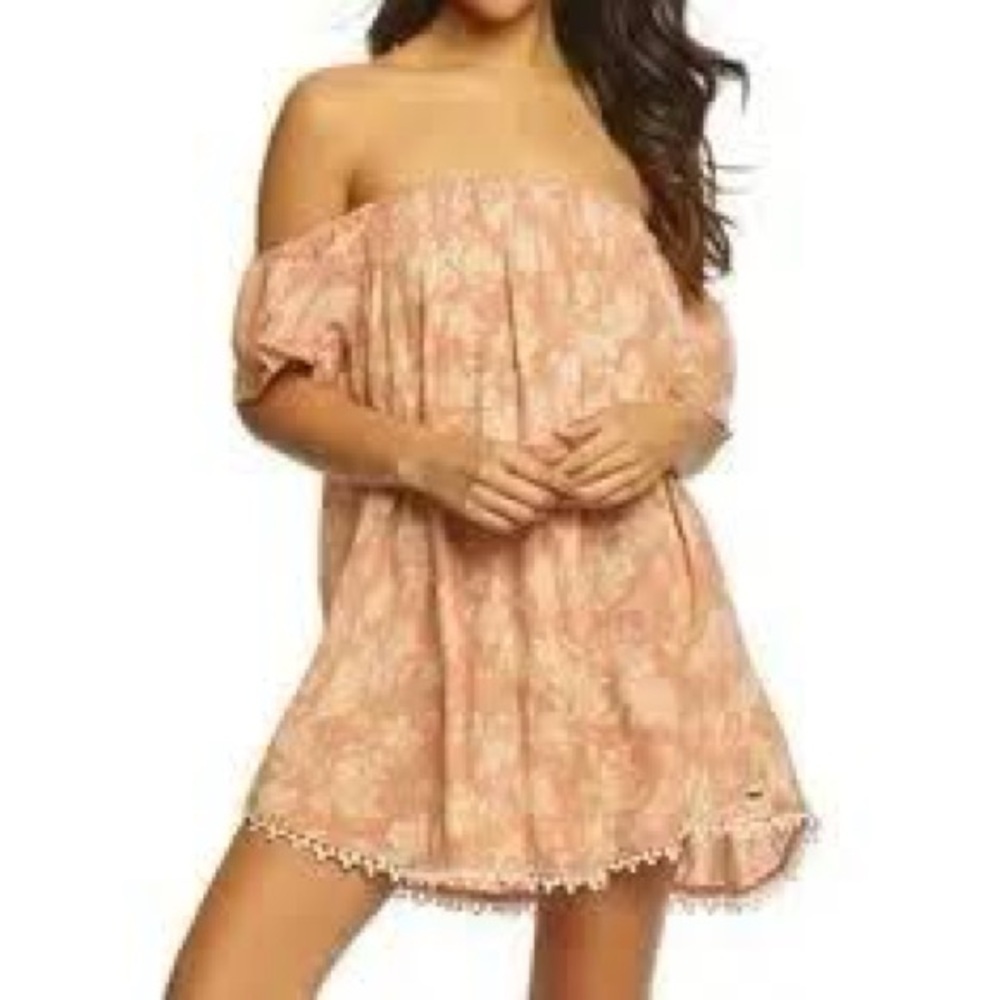 O’Neill Kinsey Off Shoulder Floral Dress